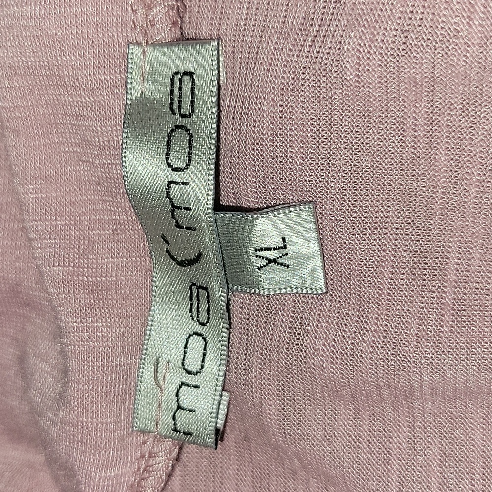 Pink Drape Front Cardigan - Picture 4 of 6
